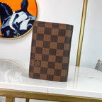 Louis Vuitton Damier Wallet 14cm Brown