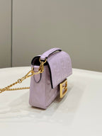 Fendi Baguette Bag 19cm Purple