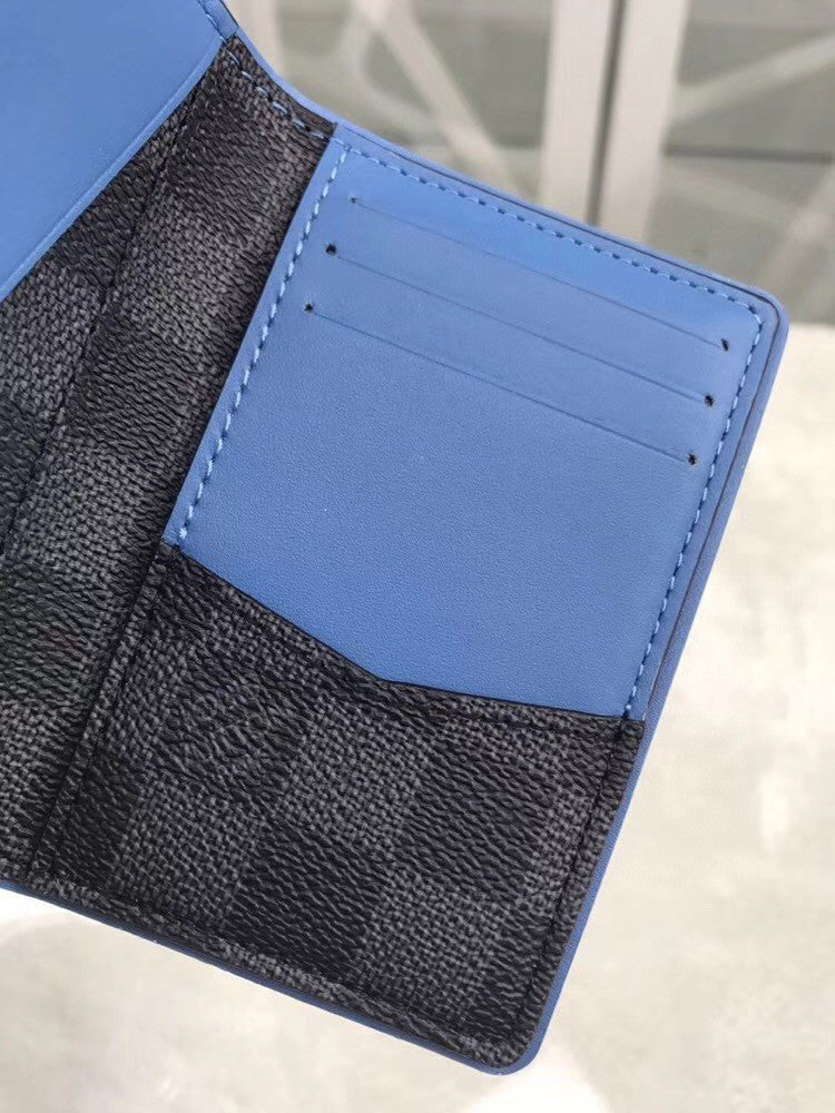 Louis Vuitton Damier Wallet 7cm Black