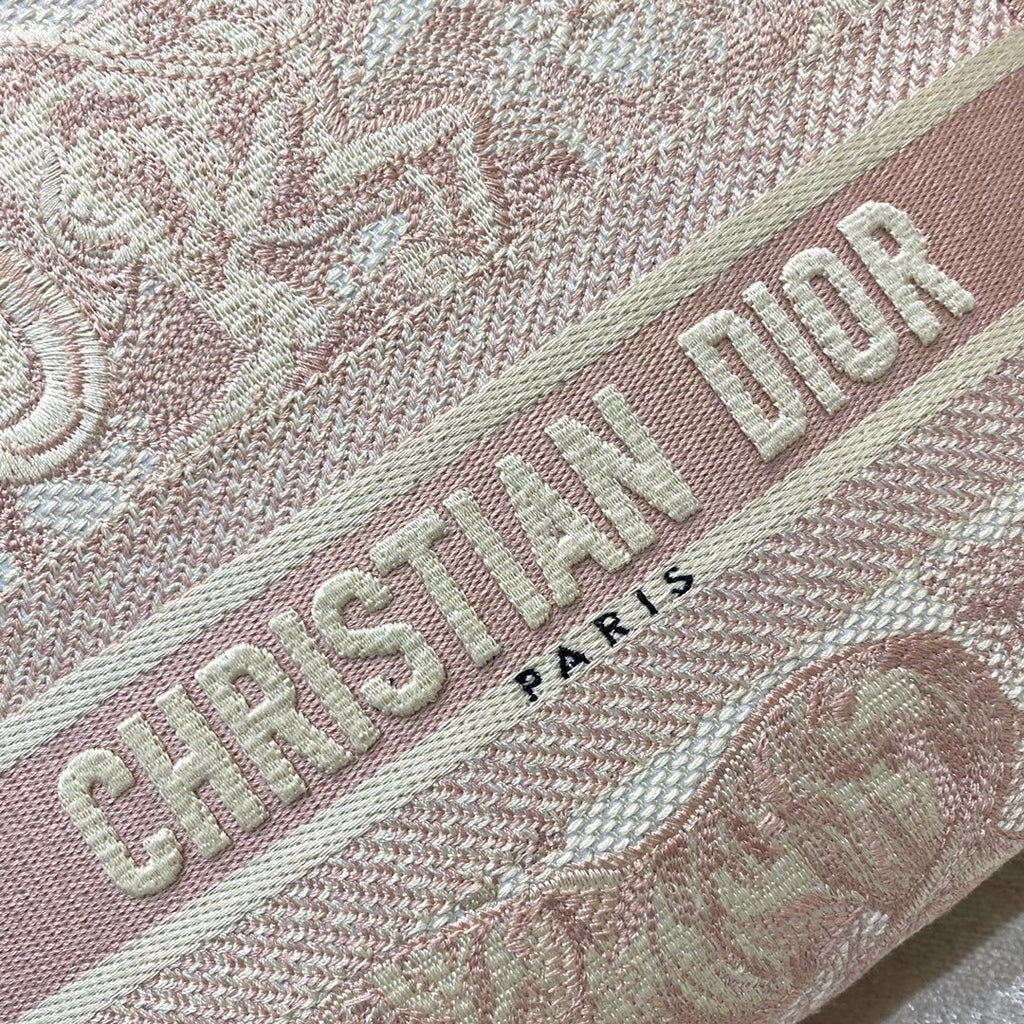 Christian Dior Medium Lady D-Lite Bag 24cm Pink