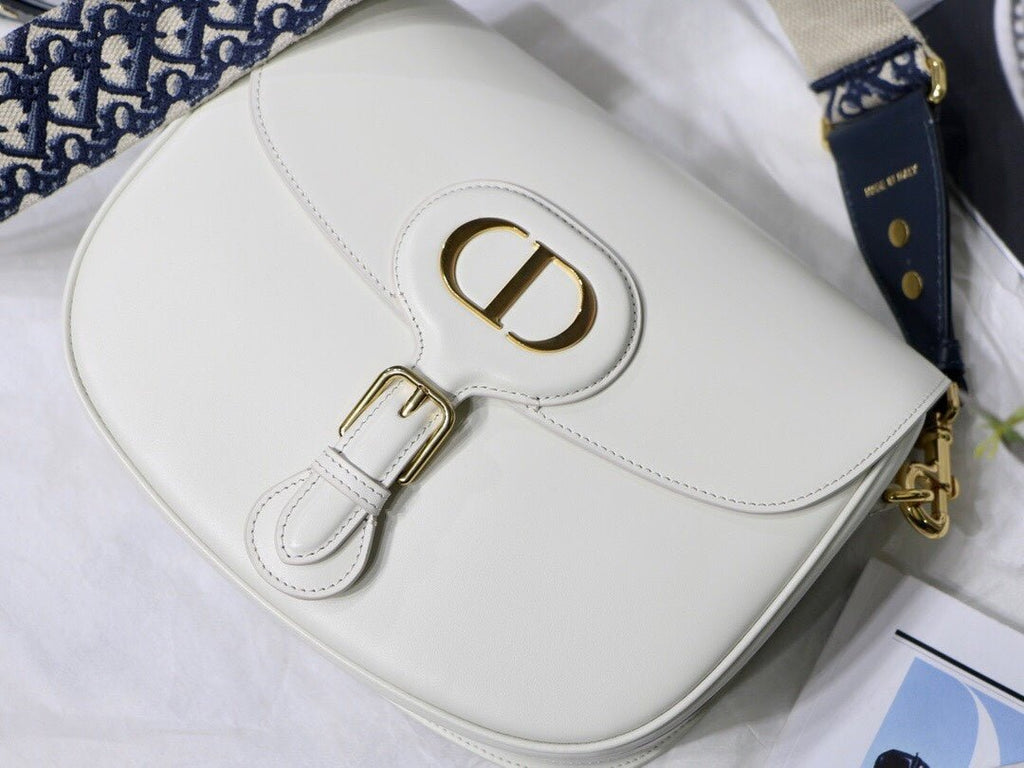 Christian Dior White Crossbody Bag 27cm