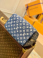 Louis Vuitton The Speedy Bandoulière 25 Navy Blue 25cm