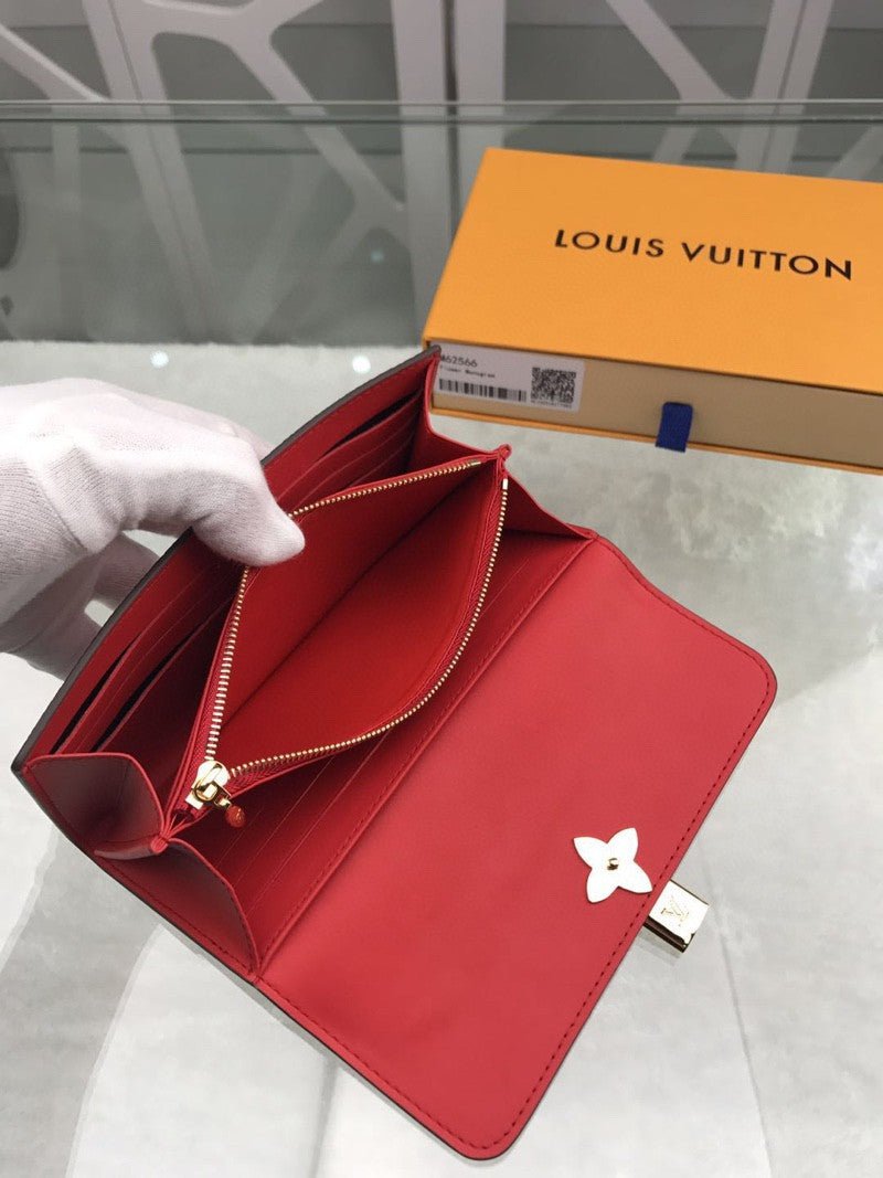 Louis Vuitton Monogram Wallet 19cm Brown