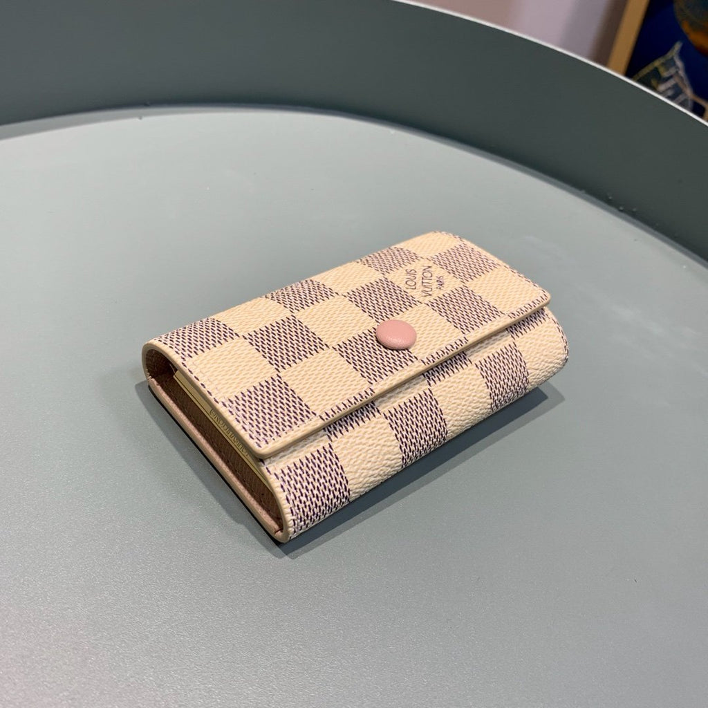 Louis Vuitton Damier Wallet 10cm Pink