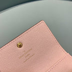 Louis Vuitton Monogram Wallet 10cm Brown