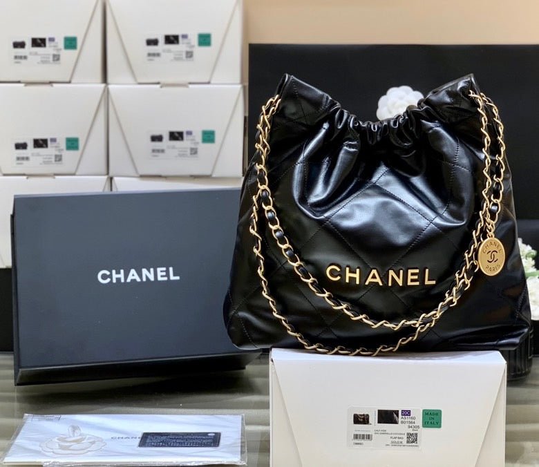 Chanel 22 Large Handbag 41cm Black