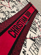 Christian Dior Red Mini Book Tote 36cm