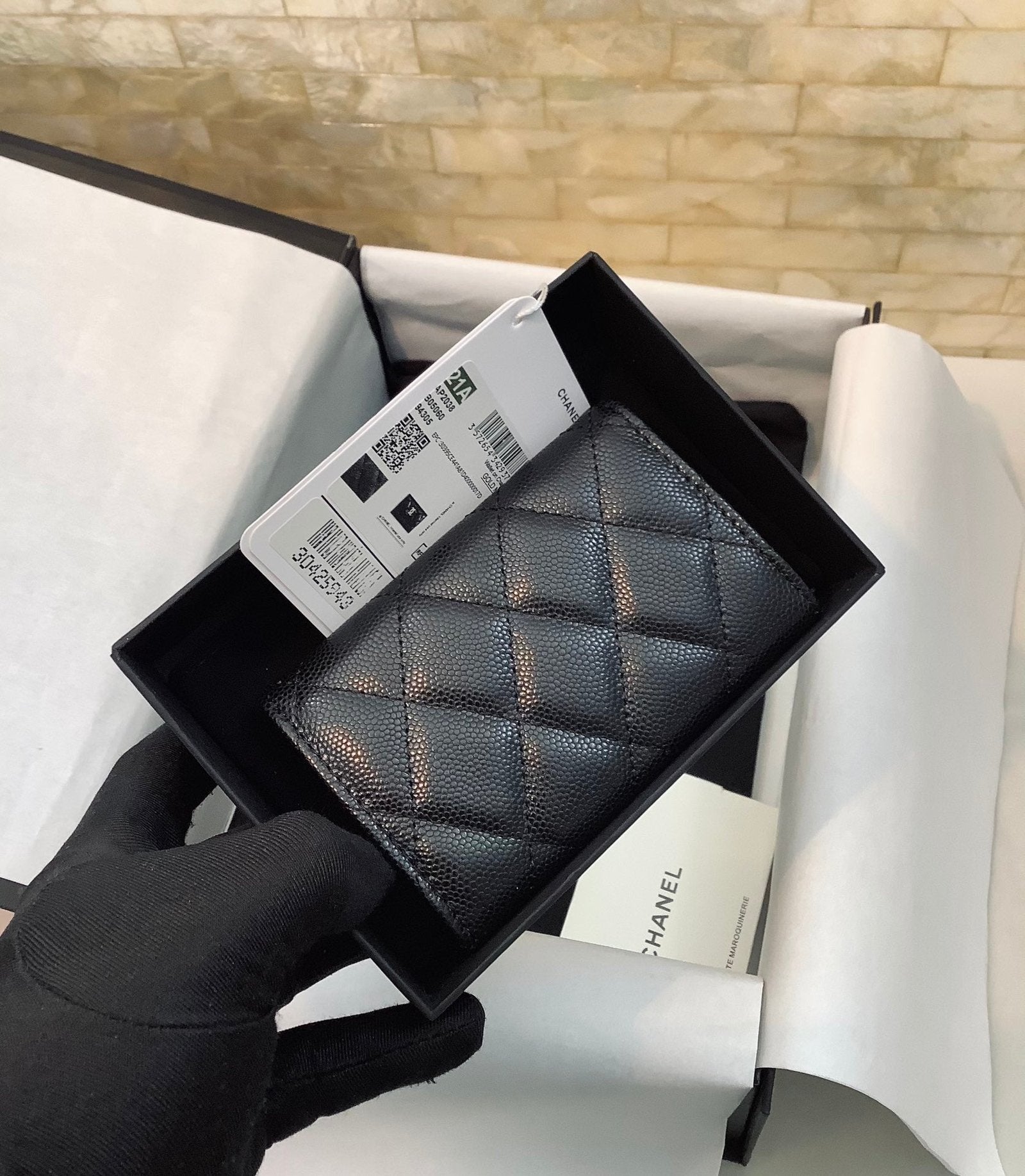 Chanel CoCo Wallet 11cm Black