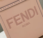 Fendi Mini Sunshine Shopper 18cm Pink
