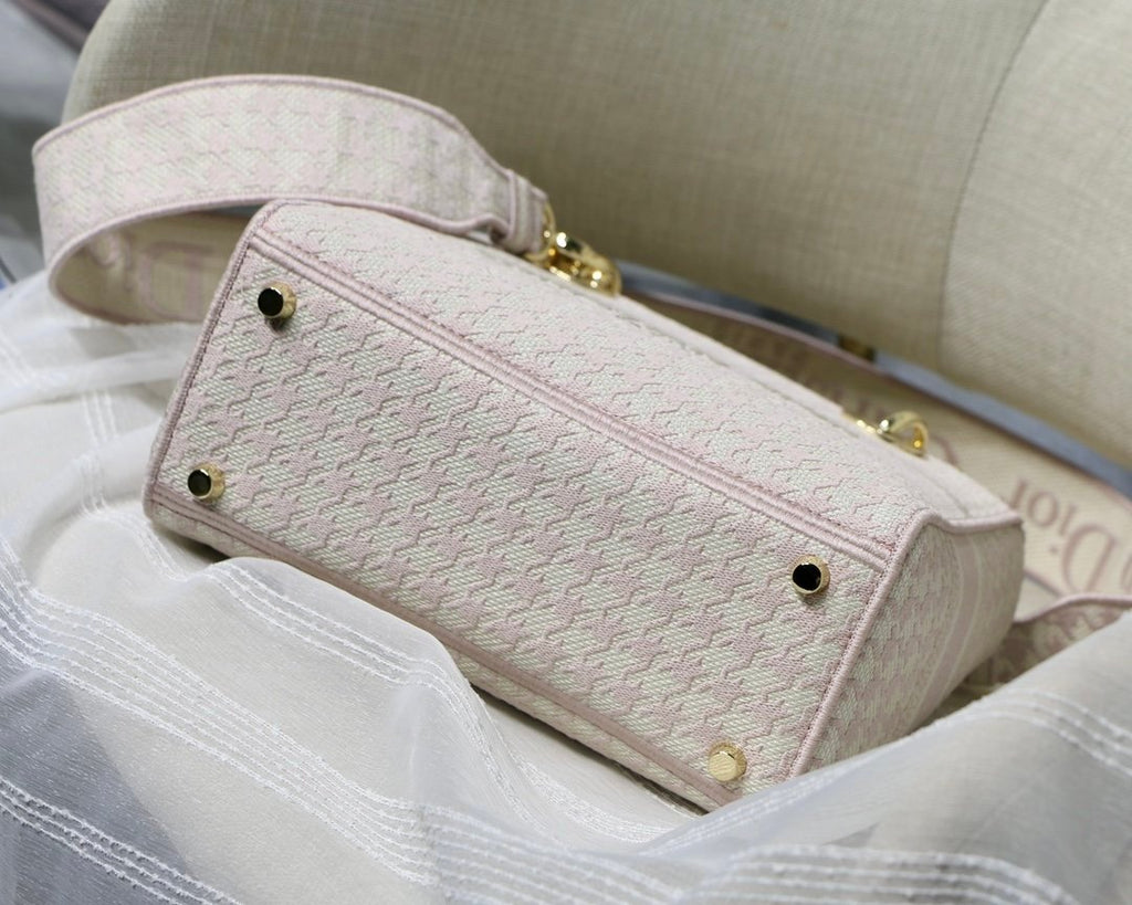 Christian Dior Medium Lady D-Lite Bag 24cm Pink