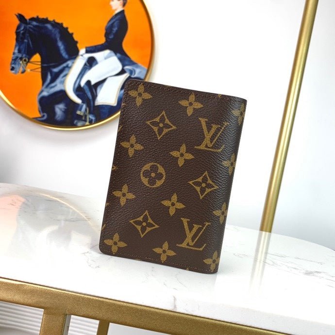 Louis Vuitton Monogram Wallet 14cm Brown