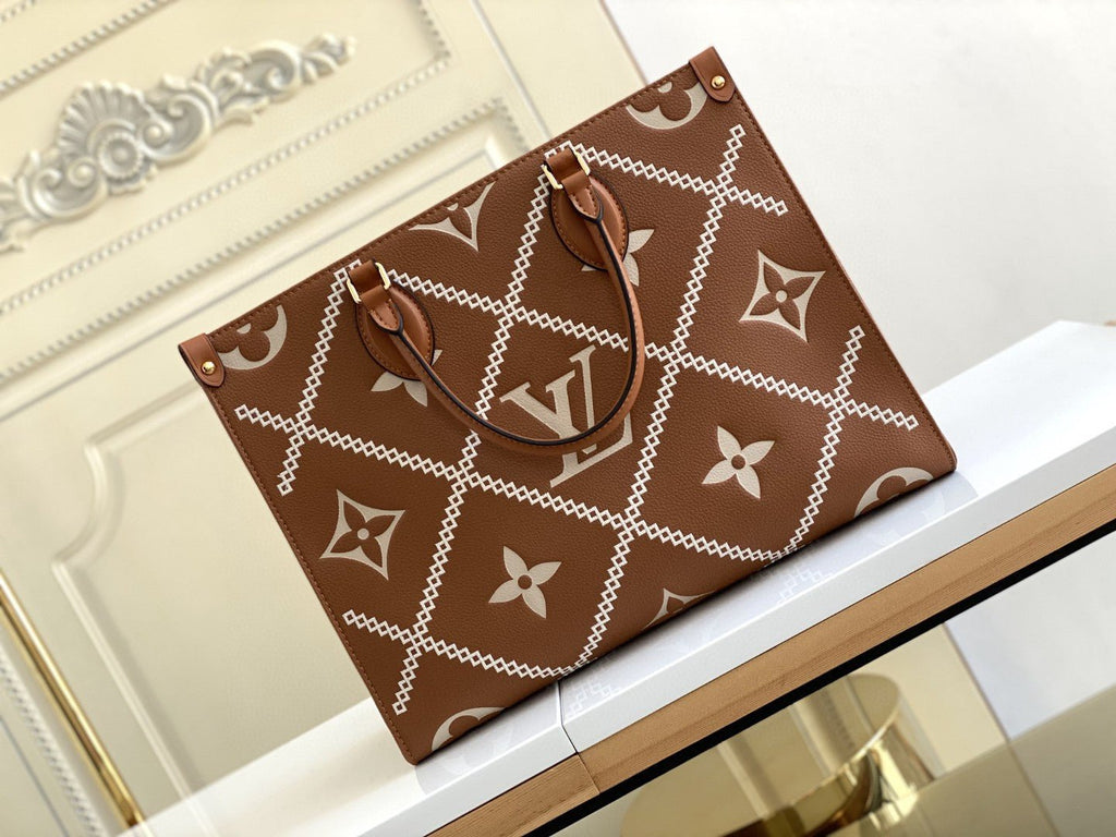 Louis Vuitton M45595 Onthego MM 35cm Brown