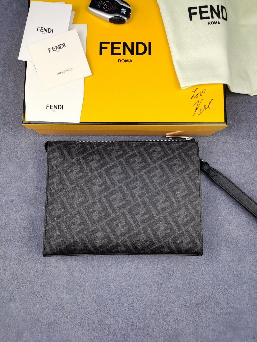 Fendi Flat Pouch 27cm