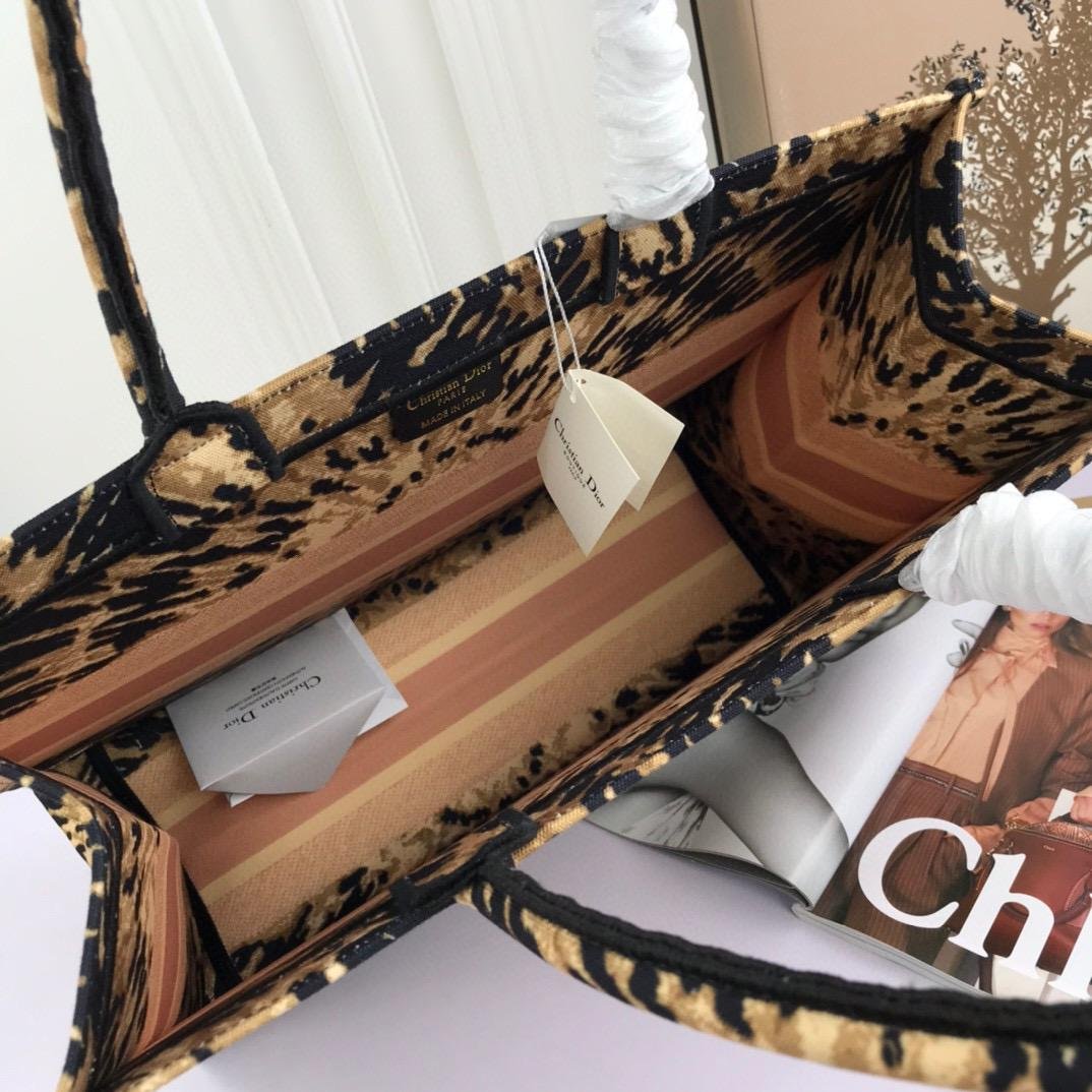 Dior book tote with dioramour graffitiLatte Multicolor Dioramour Graffiti Embroidery