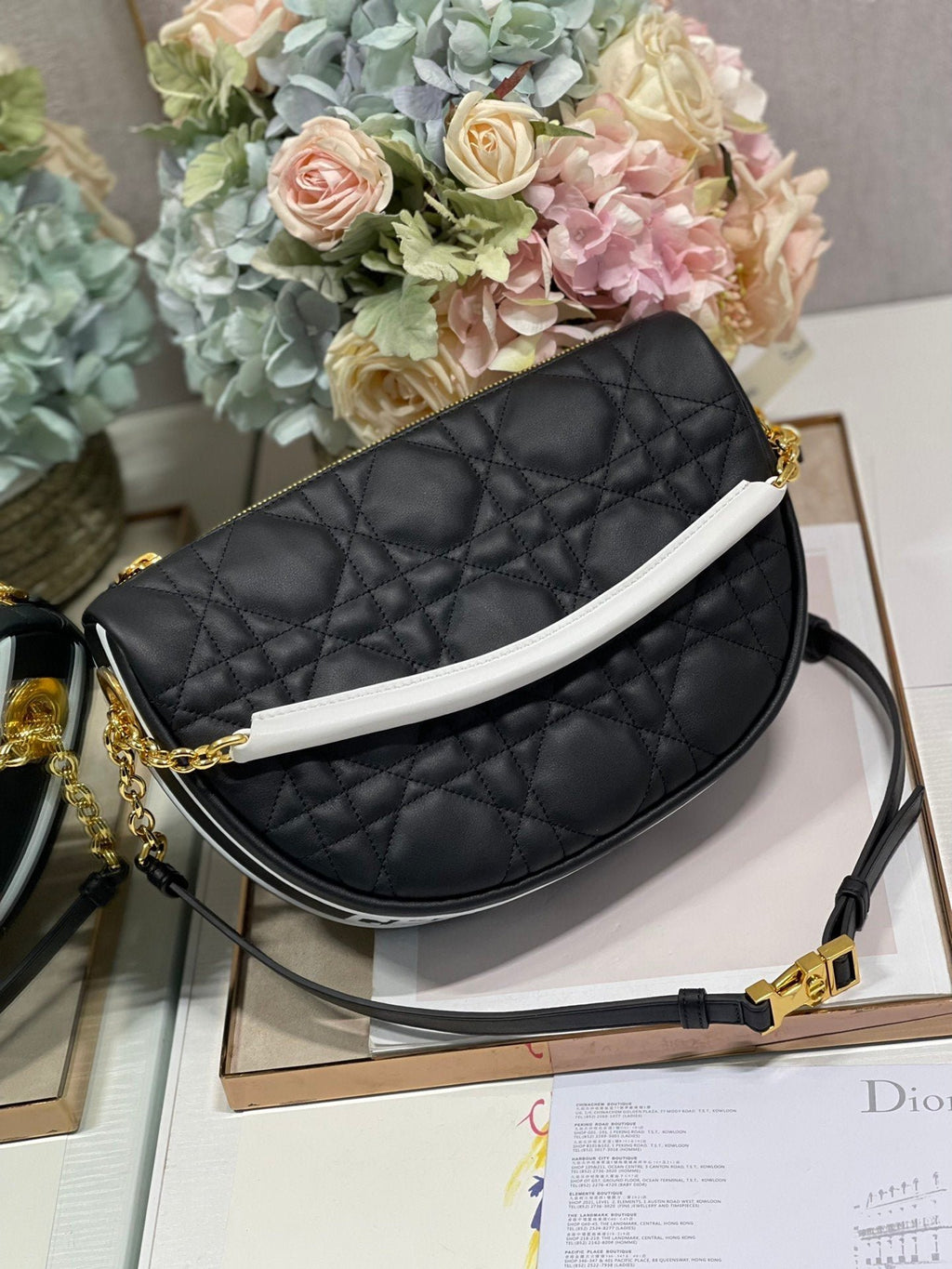 Christian Dior Small Vibe Hobo Bag 29cm Black