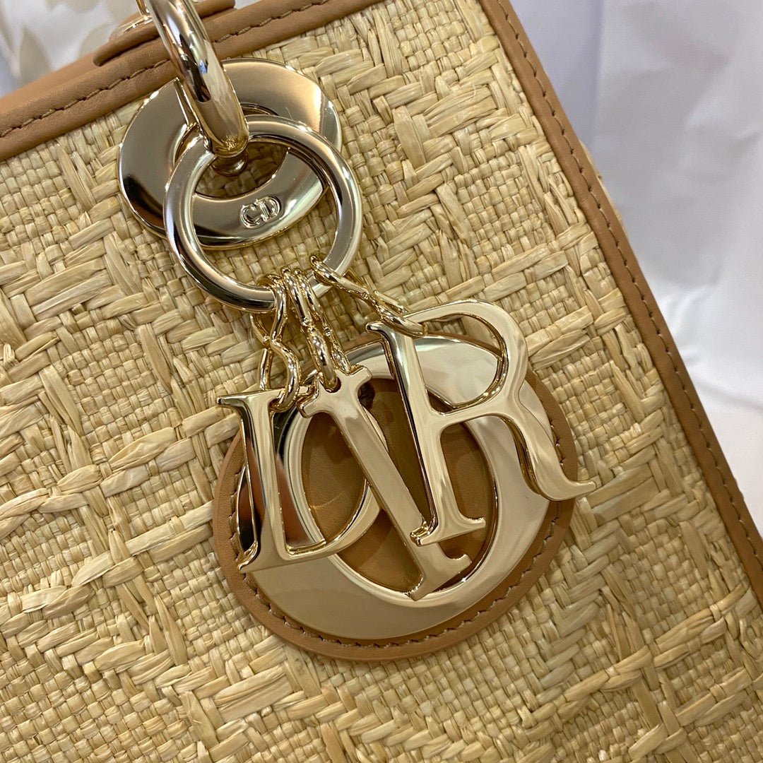 Christian Dior Medium Lady Dior Bag 24cm Brown