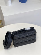 Louis Vuitton Handle Soft Trunk 22cm Black