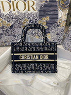 Christian Dior Black Medium Handle Bag 23cm