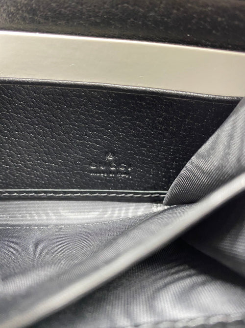 Bee Detailed Hammered Leather Black Clutch 19cm