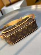 Louis Vuitton Tikal PM Monogram Canvas For Women, Women’s Handbags, Shoulder Bags 23cm LV M40078