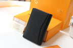 Louis Vuitton Wallet 8cm Black