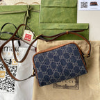 GG Denim Bag 18cm