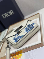 Christian Dior Paris Bag 19cm White