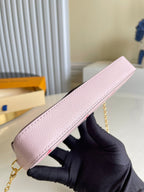 Louis Vuitton Vitorine Wallet 21cm Pink