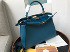 Fendi Handle Bag 32cm Blue