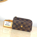 Louis Vuitton Damier Clutch Bag 13cm Brown