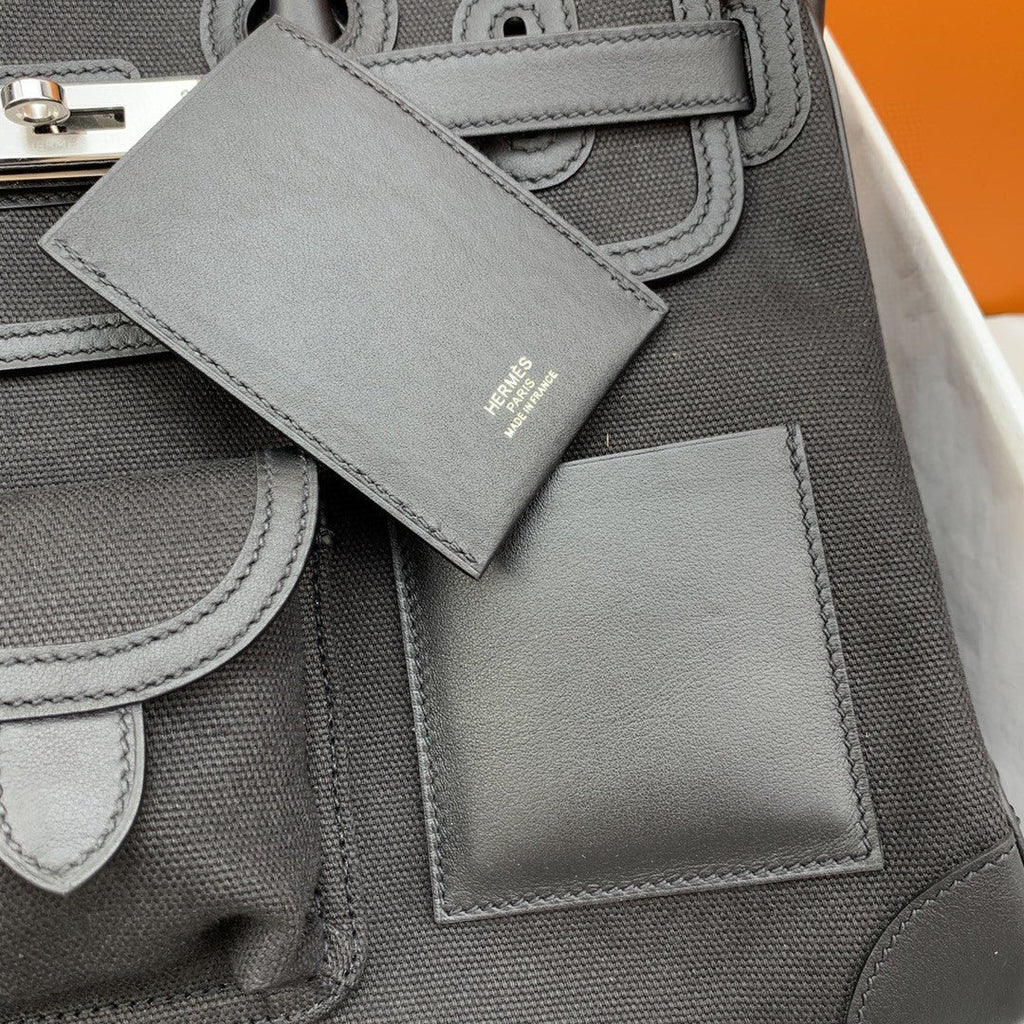 Hermes Birkin Cargo 35 Black, SIlver Toned Hardware Bag For Women, Women’s Handbags, Shoulder Bags 13.8in/35cm