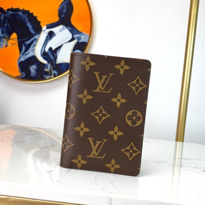 Louis Vuitton Monogram Wallet 14cm Brown