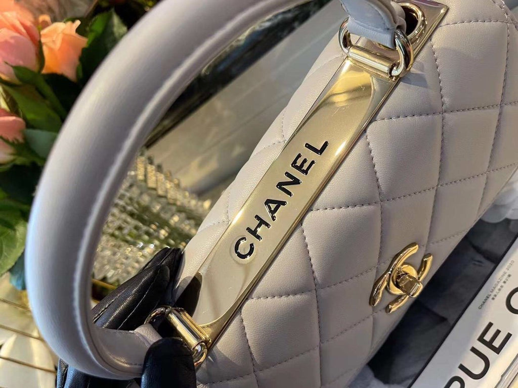 Chanel Classic Flap Bag 25cm Grey