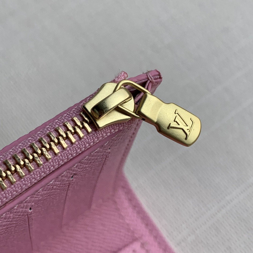 Louis Vuitton Monogram Empreinte Wallet 12cm Pink