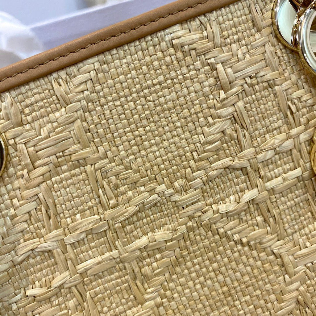 Christian Dior Medium Lady Dior Bag 24cm Brown