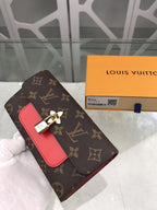Louis Vuitton Monogram Wallet 19cm Brown