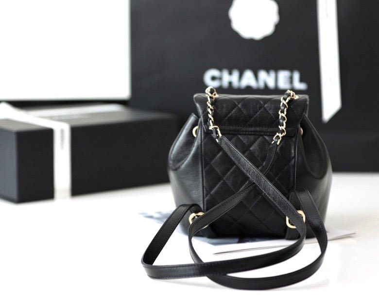 Chanel Backpack 18cm Black