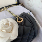 Chanel Classic Flapbag Gold Hardware 23cm Black