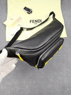 Fendi Belt Bag 18cm Black