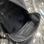 Saint Laurent City Backpack In Canvas Unisex 38cm Black
