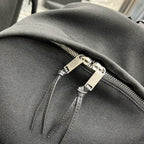 Saint Laurent City Backpack In Canvas Unisex 38cm Black