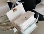 Chanel Mini Classic Flapbag 20cm White