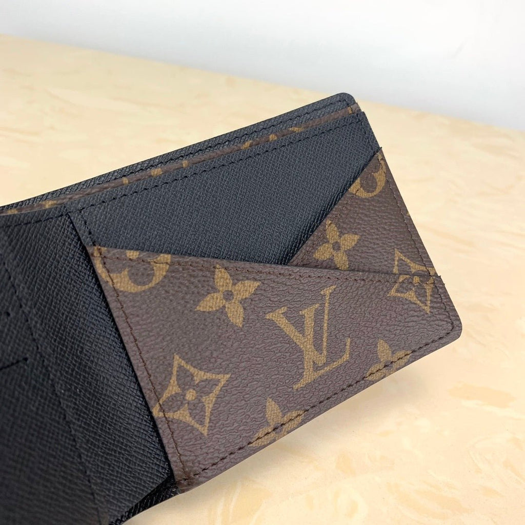 Louis Vuitton Monogram Macassar Clutch Bag 19cm Brown