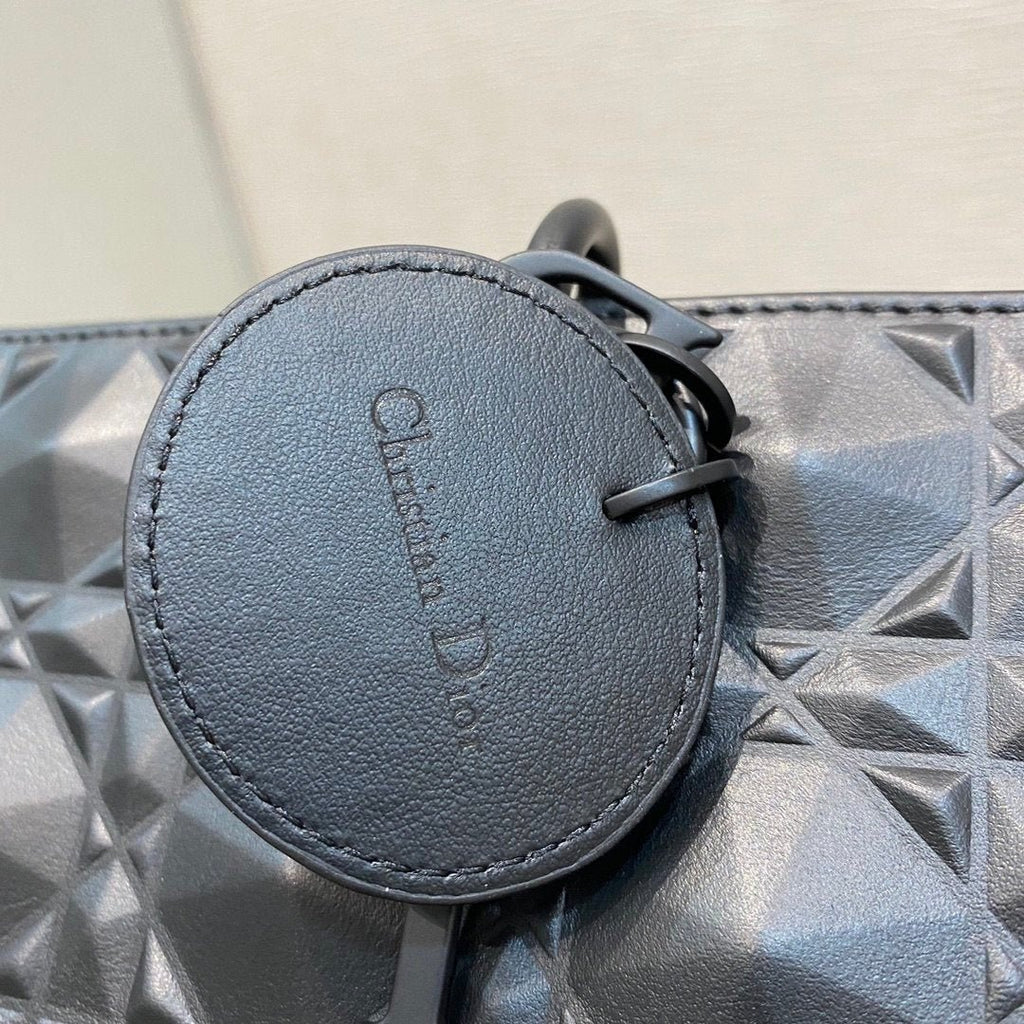 Christian Dior Lady D-Joy Bag 26cm Black