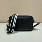 Prada Bag With Shoulder Strap Black For Women, Women’s Bags 8.6in/22cm