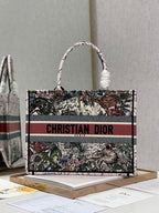 Christina Dior Medium Book Tote Bag 36cm Light Pink