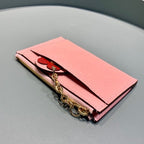 Louis Vuitton Zipped Card Holder 13cm Pink