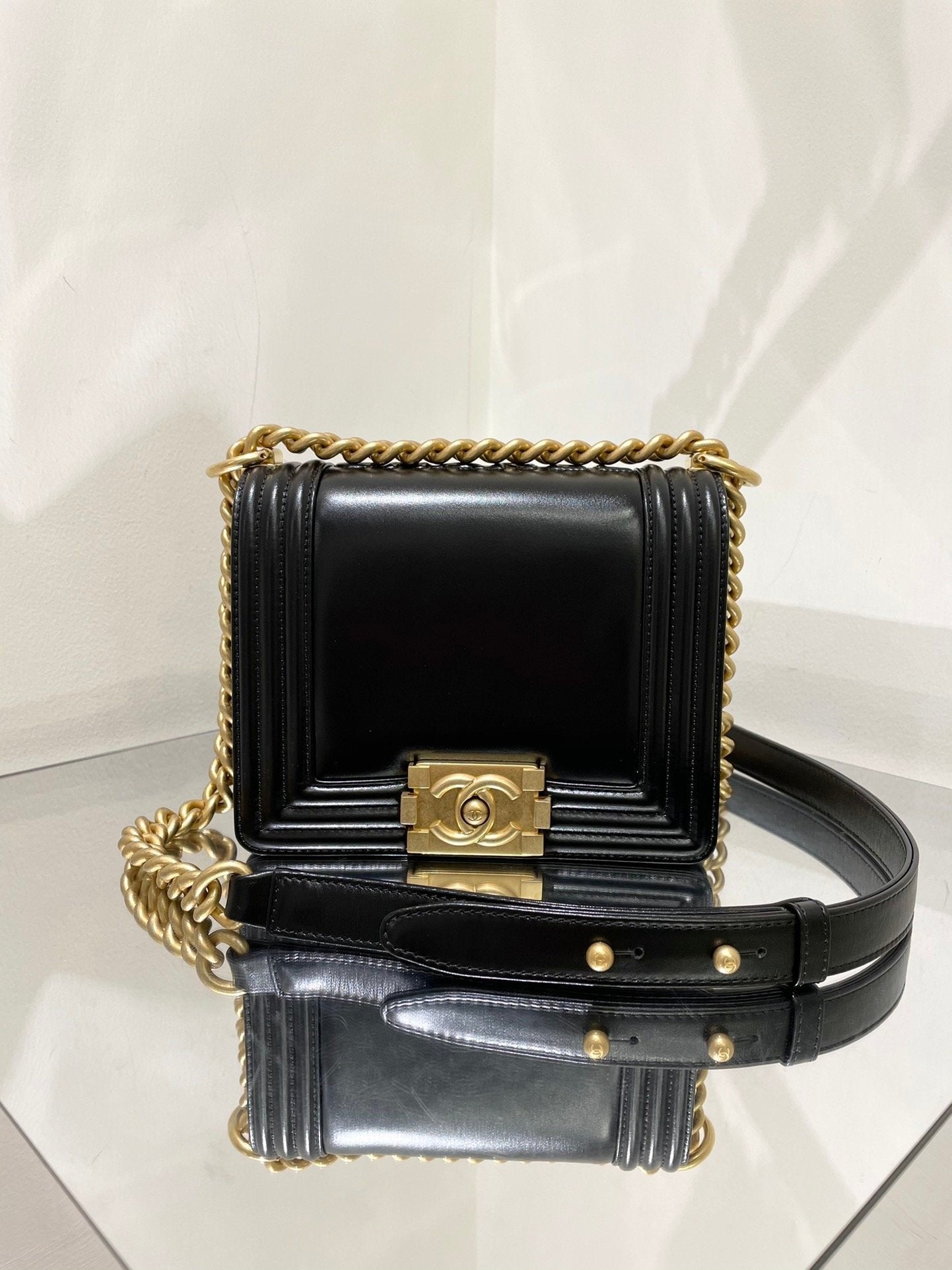 Chanel Co Co Leboy Black 18cm