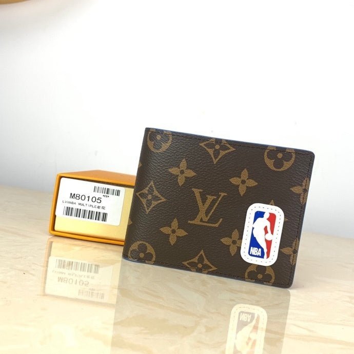 Louis Vuitton Monogram Wallet 12cm Brown