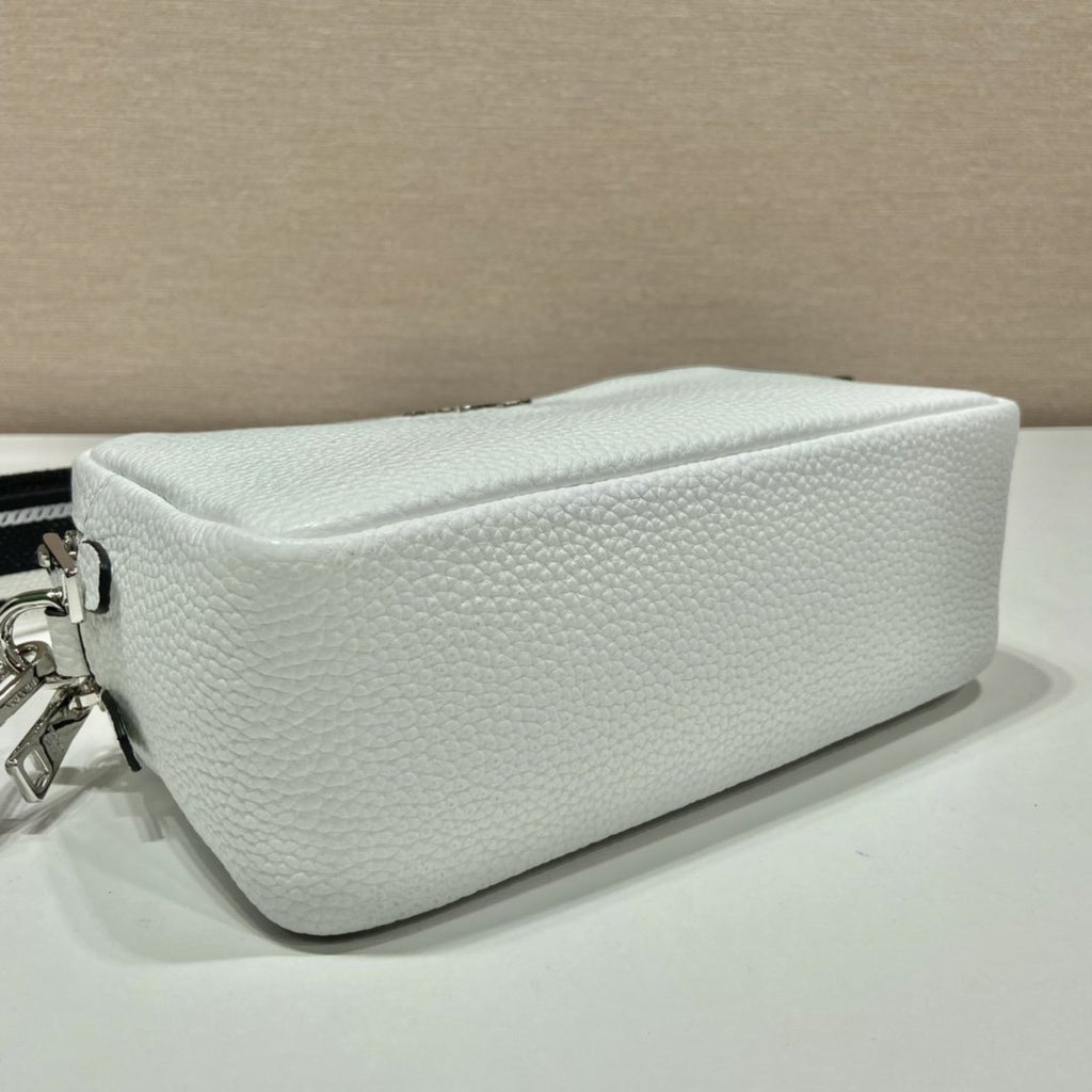 Prada Bag With Shoulder Strap White For Women, Women’s Bags 8.6in/22cm